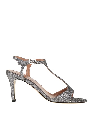 MARIA CRISTINA Sandals Grey Leather