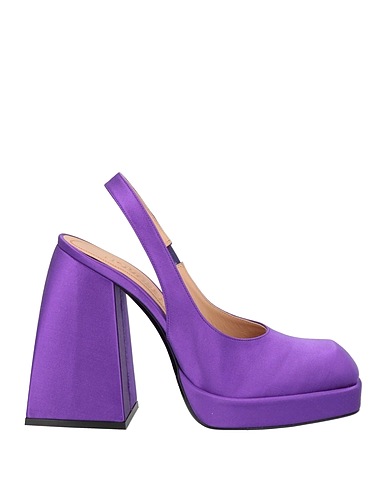 NODALETO Pump Purple Textile fibers