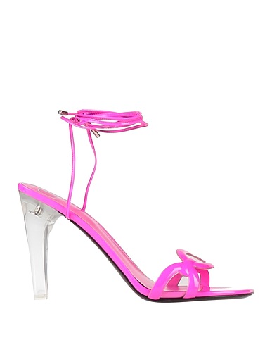 VALENTINO GARAVANI Sandals Leather, Plastic