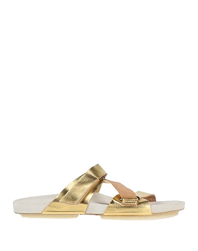 MOMA Sandalen Gold Leder