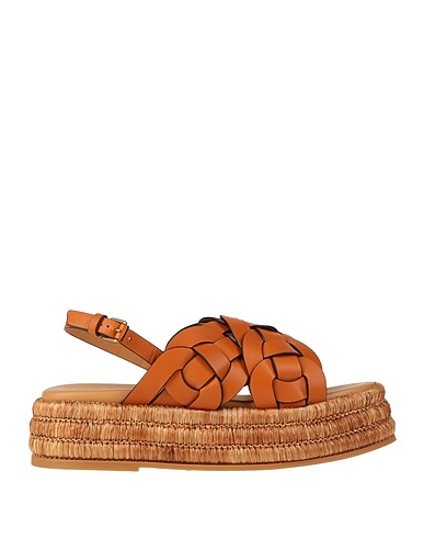 TOD'S Espadrilles Brown Leather