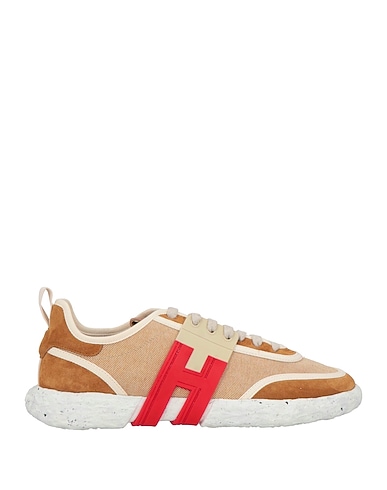 HOGAN Sneakers 3R Camel Textile fibers