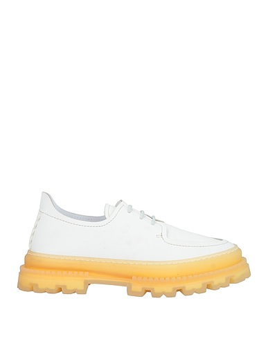 ATTIMONELLI'S Laced shoes White Leather