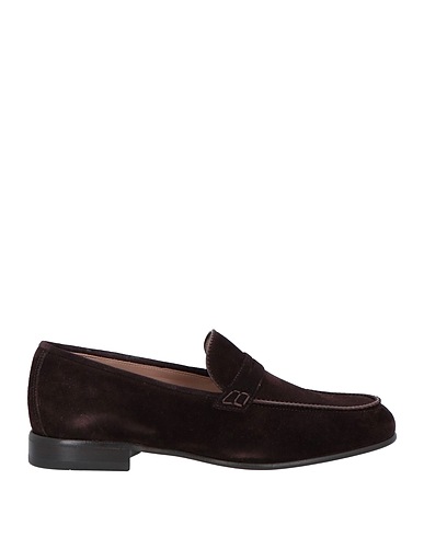 FERRAGAMO Mokassins Dunkelbraun Leder