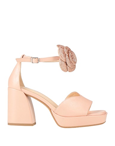 NOA HARMON Sandals Pink Textile fibres