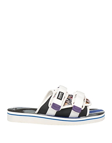 SUICOKE x MISSONI Sandals White Textile fibres