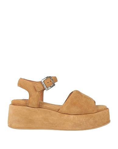 MOMA Sandals Camel Leather