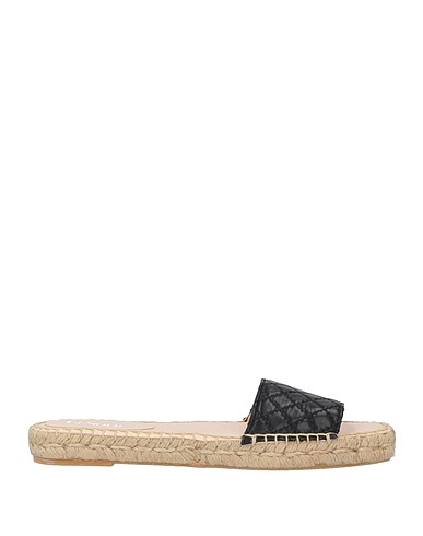 LE SOFIE Espadrilles Black Leather