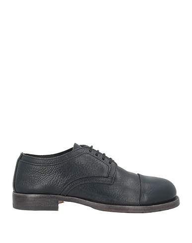 MOMA Schnürschuhe Schwarz Leder