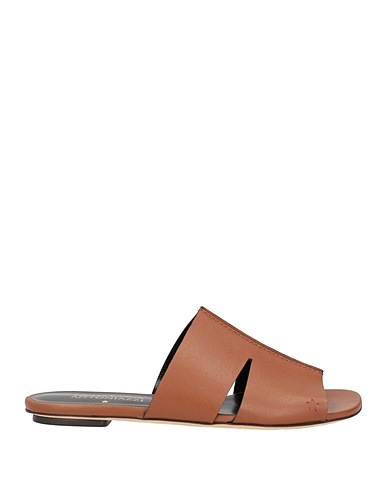 LORENA ANTONIAZZI Sandals Brown Leather