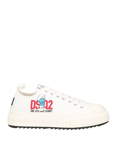 DSQUARED2 Sneakers White Textile fibres