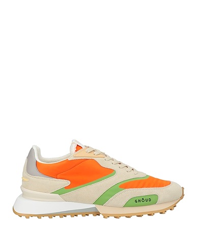GHŌUD Venice Sneakers Beige Leather, Textile fibres