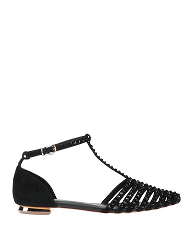 EMANUÉLLE VEE Ballerine Nero Pelle