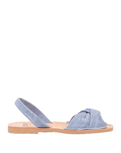 RIA Menorca Sandalen Blaugrau Leder