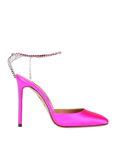 AQUAZZURA Pump Fuchsia Leather