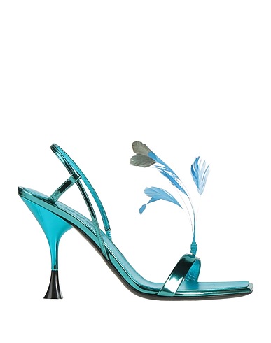 3JUIN Sandals Leather, Feather