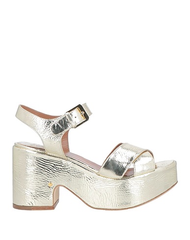 LAURENCE DACADE Sandals Platinum Calfskin
