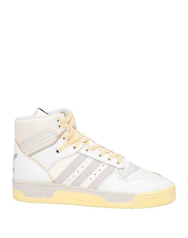 ADIDAS ORIGINALS Кеды и кроссовки Белый Кожа, Текстильное волокно