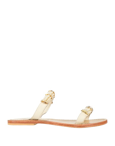 PETIT CHAPEAU Sandals Ivory Leather