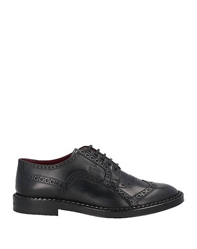 DOLCE&GABBANA Laced shoes Black Leather