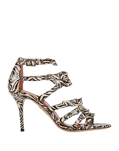 CHARLOTTE OLYMPIA Sandals Ivory Leather