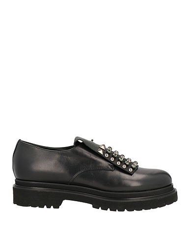 NINALILOU Laced shoes Black Leather