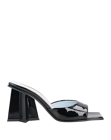 CHIARA FERRAGNI Sandals Black Textile fibres