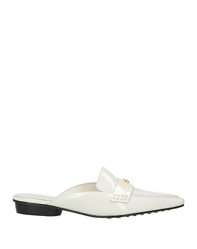 TORY BURCH Mules and clogs White Leather