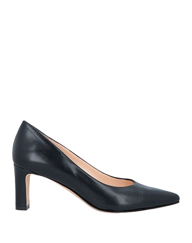 TWIGGY Court Black Leather