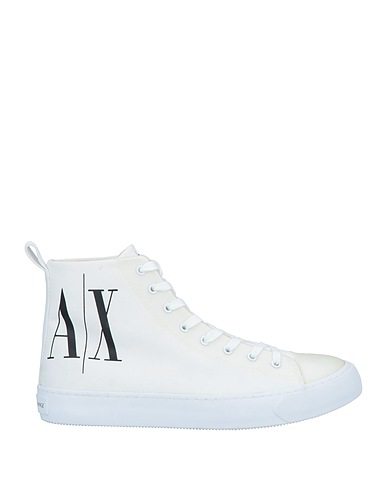 ARMANI EXCHANGE Sneakers Off white Textile fibers