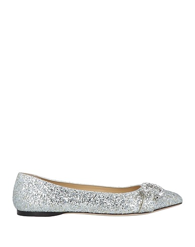 JIMMY CHOO Ballet flats Silver Leather