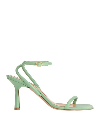PELLICO Sandals Light green Leather