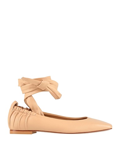 TELA Ballet flats Sand Leather