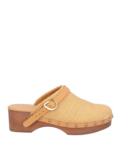 ANCIENT GREEK SANDALS Mules and clogs Sand Natural raffia