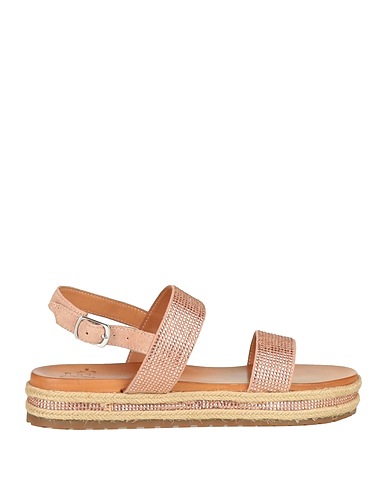 LA FEMME PLUS Espadrilles Blush Leather