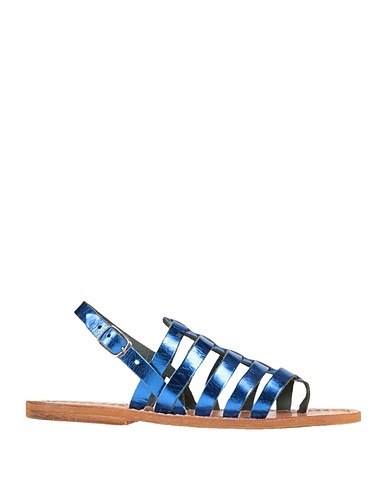 SACHET Dianetten Blau Leder