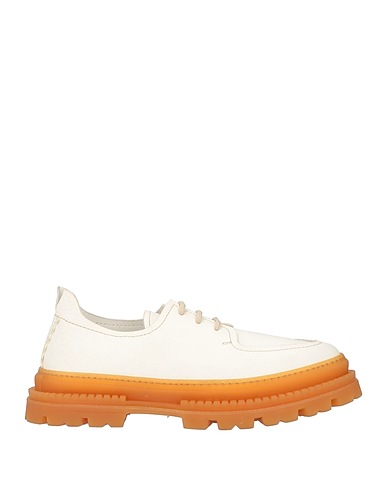 ATTIMONELLI'S Laced shoes White Leather