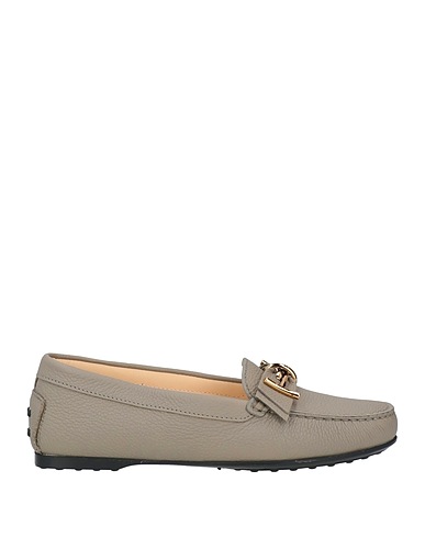 TOD'S Loafers Grey Leather