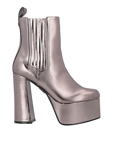 STEVE MADDEN Ankle boot ARGENTO Synthetic fibers