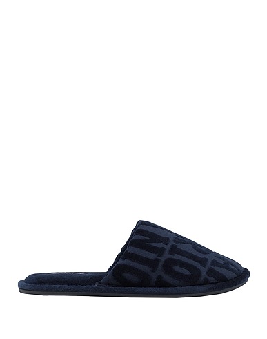 EMPORIO ARMANI Ciabatte e pantofole Blu notte 77% Cotone, 23% Poliestere
