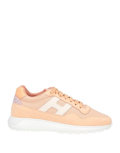HOGAN Sneakers Antique rose Textile fibres, Leather