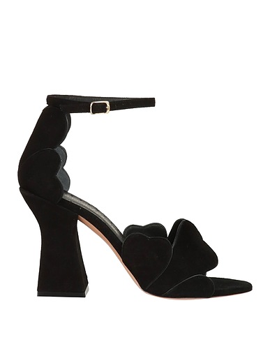 JEAN-MICHEL CAZABAT Sandals Black Leather