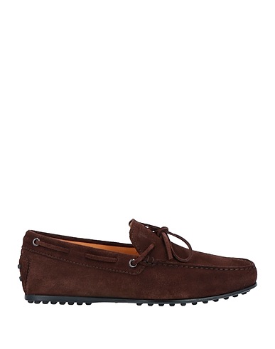 TOD'S Mokassins Schokobraun Leder