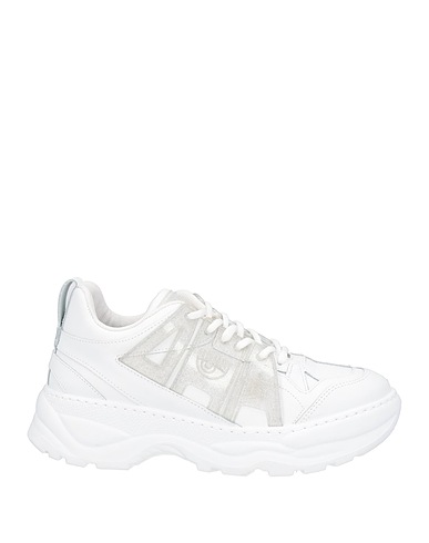 CHIARA FERRAGNI Sneakers White Leather