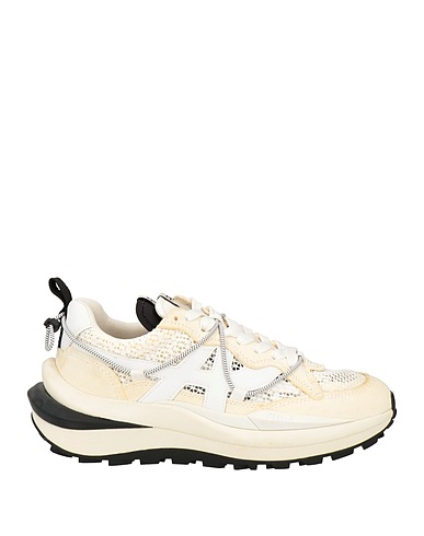 ASH Sneakers Ivory Leather, Textile fibers