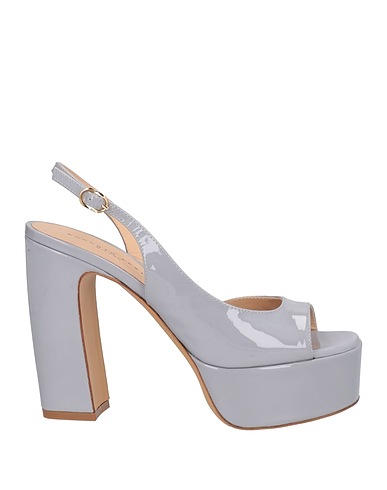 ROBERTO FESTA Sandals Light grey Leather