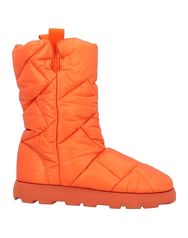PIUMESTUDIO Stiefelette Orange Gewebefasern, Andere Fasern