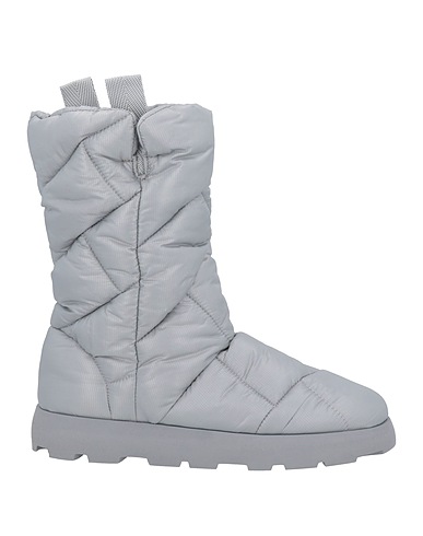 PIUMESTUDIO Stiefelette Grau Gewebefasern, Andere Fasern