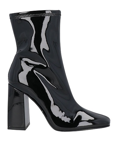 STEVE MADDEN Ankle boot Black Textile fibres