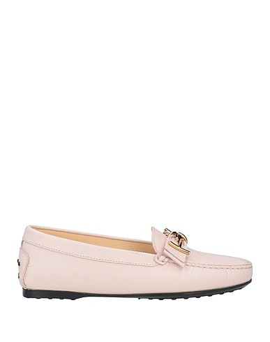 TOD'S Loafers Light pink Leather